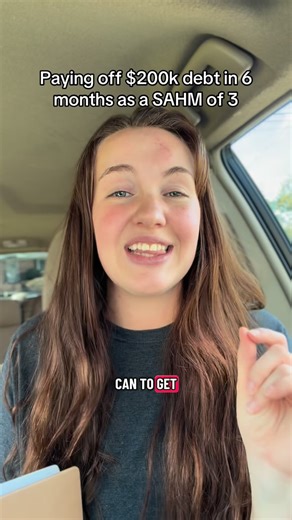 Moms Night Shift | Paying off $200k in 6 months on Instagram: "Paying off the $200k worth of debt has been a bit of a slower start then I thought it would but I have complete confidence that I will get it done. After my sister‘s wedding, I plan on live streaming for TikTok shop to continue to bring in even more income per week. Follow to watch me make it happen as a SAHM of three kids under 7 years old. #sidehustle #smallcreator #debtfreejourney #onlineincome #sahm"