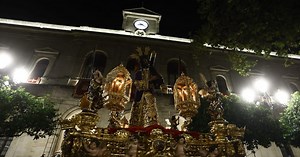 La procesión del Gran Poder desde la Catedral a San Lorenzo, en directo
