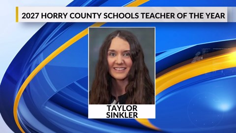 Daisy Elementary educator named 2027 Horry County Schools teacher of the year
