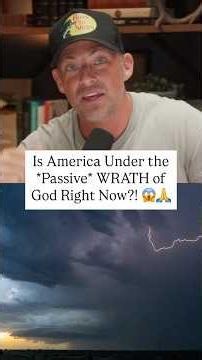 Is America under the *PASSIVE* wrath of God right now?!