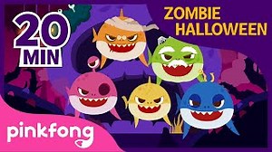 HALLOWEEN ZOMBIE SHARKS Lyrics - PINKFONG | eLyrics.net