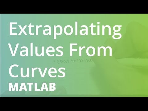 MATLAB: Extrapolating Values From Curves