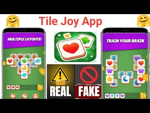 Tile Joy App real or fake