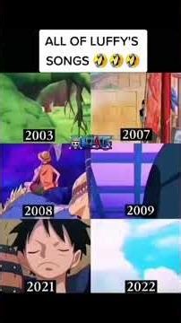 All luffy’s pure singing skills #shortvideo #viralvideo #onepiece #luffy
