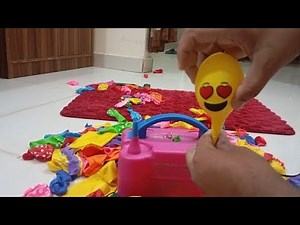 Emoji Balloon Popping Fun for Kids | Learn Colors with Emoji Balloons