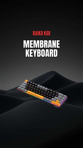 Raiku K68 Compact Gaming Keyboard Review