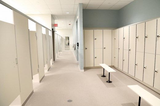 The Locker Room Layout