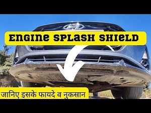 Importance of Engine Splash Guard in car #carknowledge #carcare #engineguard
