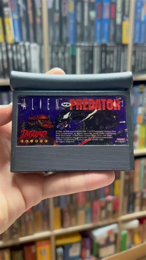 ‘Alien vs. Predator’ - Atari Jaguar (1994) 👽👹#retrogaming #atari #jaguar #alien #predator