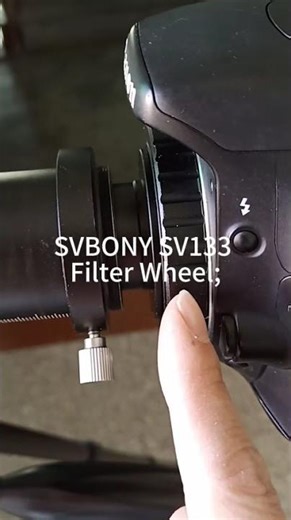 This video shows: SV198 with a Canon camera, Imaging effect. #svbony #camera #sv198 #guidescope