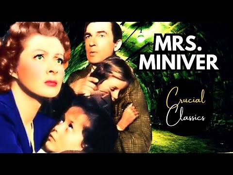 Mrs Miniver 1942, Greer Garson, Walter Pidgeon, Teresa Wright, full movie reaction