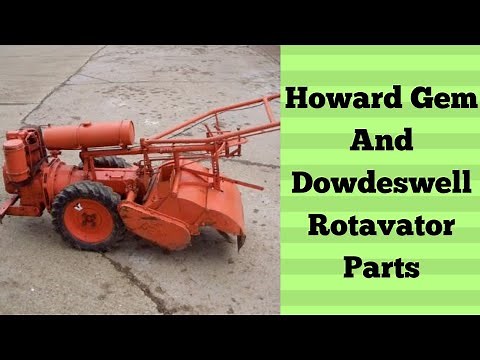 Howard Gem And Dowdeswell Rotavator Parts