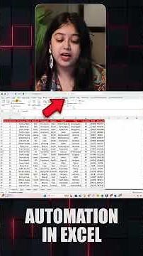Excel automation uses formulas, macros, or scripts to handle repetitive tasks automatically.#excel