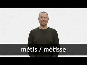 How to pronounce MÉTIS / MÉTISSE in French
