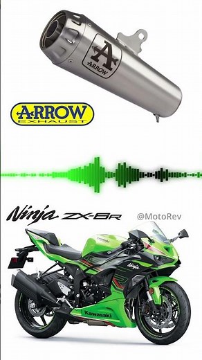 Kawasaki ZX6R Exhaust Sound Battle