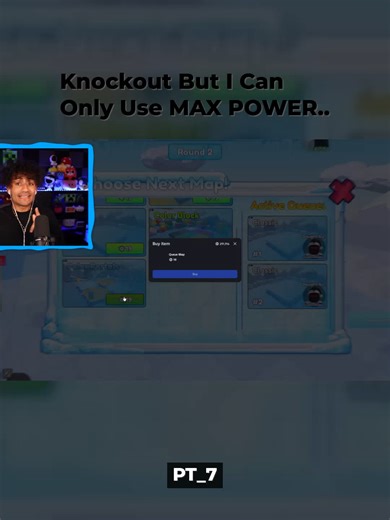 PT_7 Knockout But I Can_Only Use MAX POWER.. #roblox #portals #robloxknockout #gaming #fyp #funnyclips