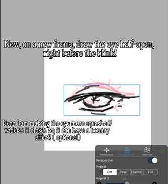 How to animate a blinking eye! ( for beginners from beginner) #art #animation #artist # tutorial