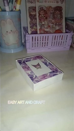 DIY sticker box #easyartandcraft #diy #ytshorts
