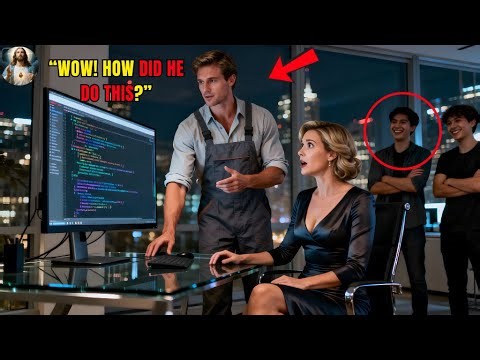 The Janitor Helped a Billionaire Single Mother Translate Code, and This Happened