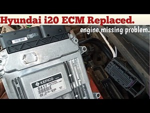 Hyundai i20 ECM Replaced.
