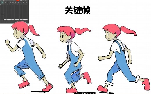制作跑步动画需要多少关键帧？这也太简单了吧！