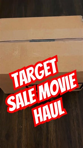 Target Sale Movie Haul