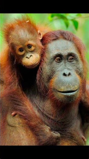 orangutan🦧-"facts" #wildlife #facts #animals #nature #viral #calm #orangutan #viral #cuteanimals