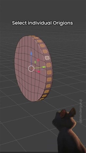 Stop Extruding Faces One by One in Blender! 🤯 #shorts