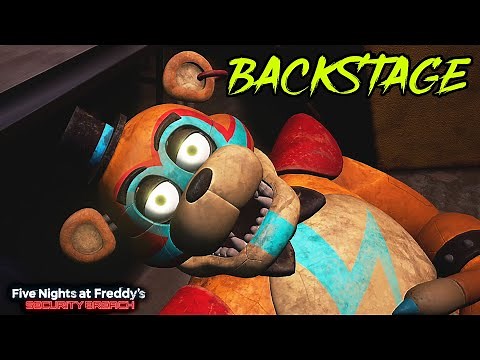 Five Nights at Freddy's Security Breach (FNAF) - BACKSTAGE Guide | Where to Find a Backstage Pass