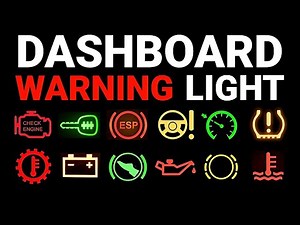 All Dashboard Warning Lights ON? Try This First!