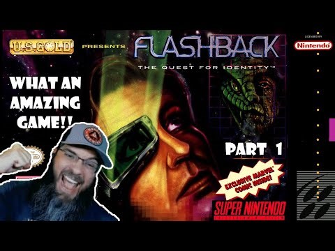 Beating EVERY SNES Game on Hard Mode - Flashback - The Quest for Identity - Part 1