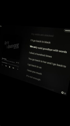 Back to black🖤 #latenight #lyrics #amywhinehouse #music