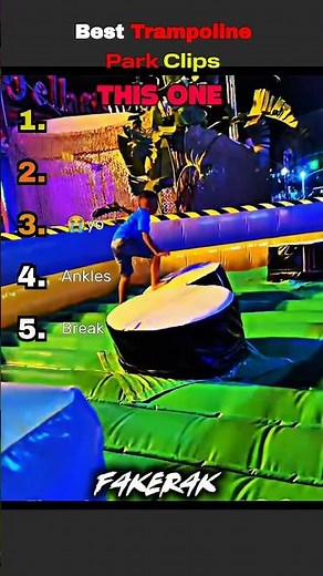 Ranking The BEST Trampoline Park Clips