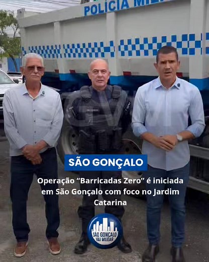 52K views · 1.5K reactions | Operação “Barricadas Zero” é iniciada em...