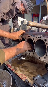 131K views · 660 reactions | How to fitting six cylinder engine sleeve #fblifestyle#truck #reelsviralシ #engine #sleeves | Skills man | Facebook