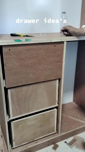 drawer idea's#modularcabinet #everyone #woodworking #diy