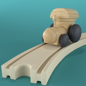 Train tracks in procedural