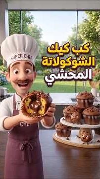 كب كيك الشوكولاتة المحشي 🍫🧁 أسهل وصفة هتخليك تدمنها | طري وهش بحشوة شوكولاتة رهيبة