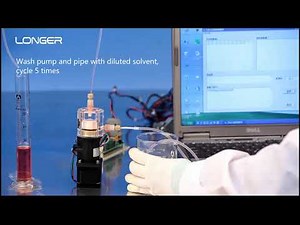 Micro Piston Pump Operation