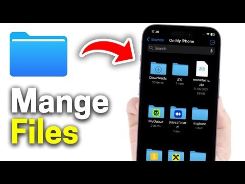 How To Manage Files in Files App on iPhone (2025)