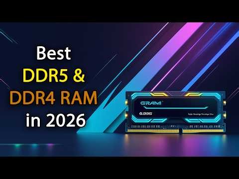 Top 5 Best Computer RAM Kits for Gaming & Performance in 2026