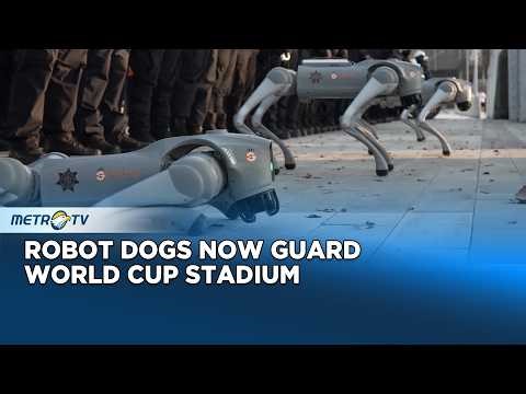 Robot Dogs Begin Stadium Patrols As Mexico Prepares For World Cup