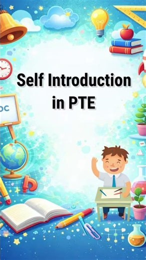 PTE SELF INTRODUCTION#english #learning #viral #pte #spokenenglish #youtube
