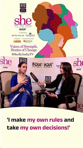 Sanya Malhotra Opens Up About Breaking Stereotypes in Bollywood #shorts #sanyamalhotra #sheconclave