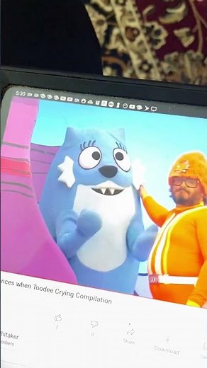 Yo Gabba Gabba Toodee Crying