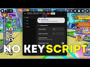 Climb and Jump Tower script – (Auto Farm, Auto Hatch)