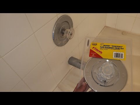 How to Replace Shower Faucet Trim