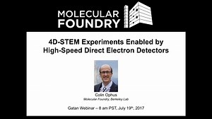 4D STEM Experiments Enabled by High-Speed Direct Electron Detectors