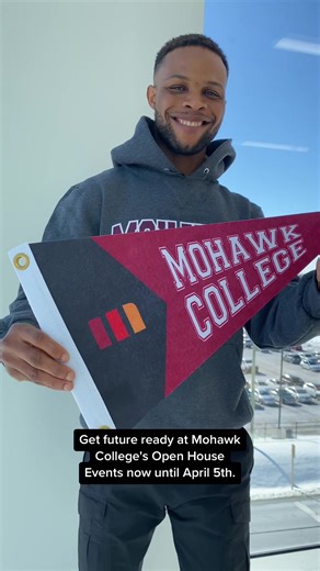 Open House Events are on NOW until April 5. Tour our state-of-the-art campuses, meet faculty and staff, and win amazing prizes. Visit our website for more details! We hope to see you there 🤗 #MohawkCollege #FutureReady #MohawkFutureReady #College #Ontario #OpenHouse #CollegeTour #CampusLife #FYP