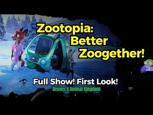 🎬 Zootopia: Better Zoogether – Full Show | Disney’s Animal Kingdom | Walt Disney World 2025